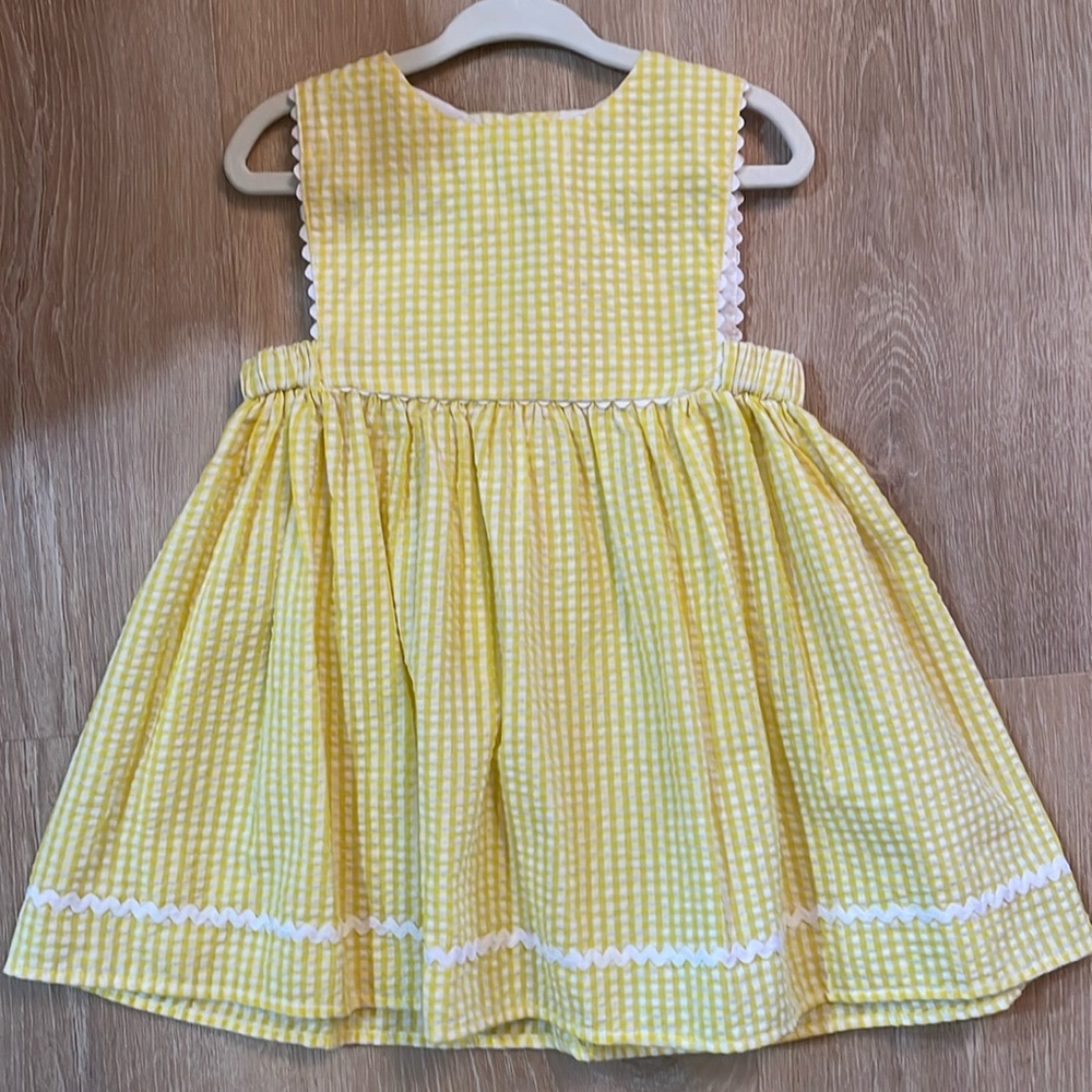 Adorable gingham dress size 24 mo